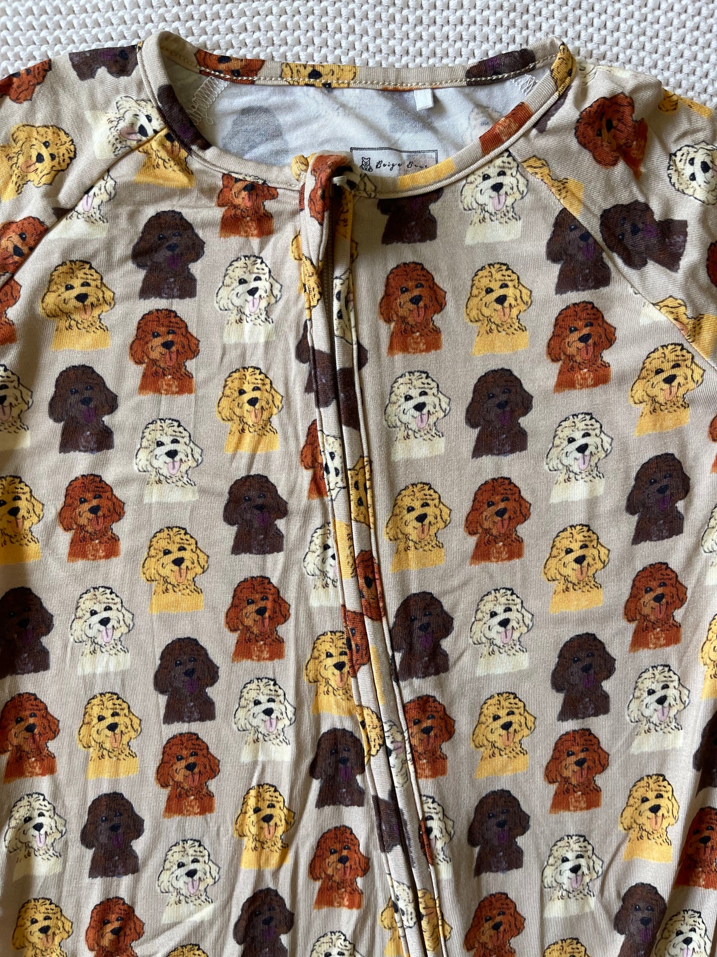 Bamboo Zip Pajamas - Goldendoodles